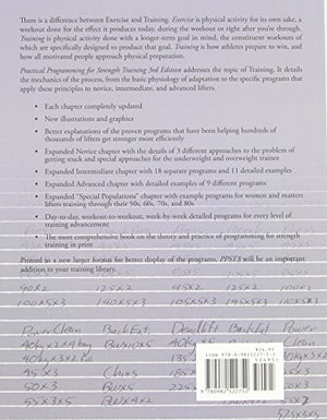 Practical Programming for Strength Training,Used