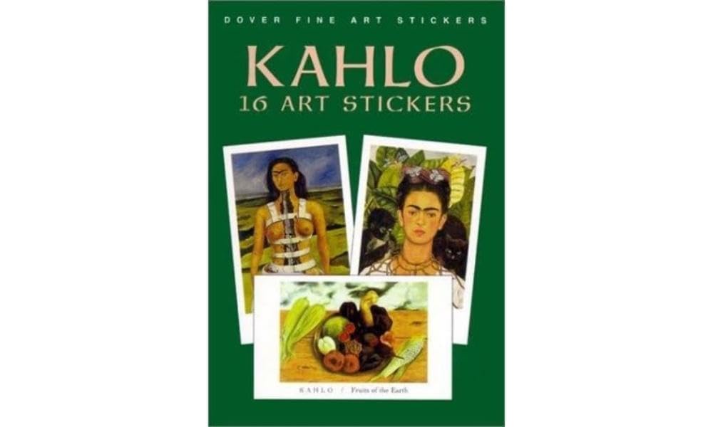 Kahlo: 16 Art Stickers (Dover Art Stickers),Used