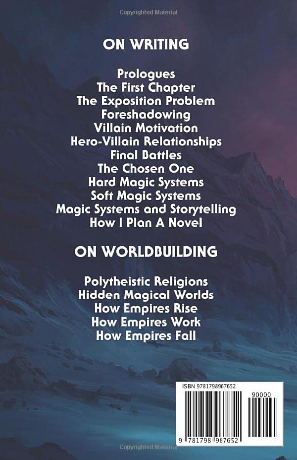 On Writing and Worldbuilding: Volume I,Used