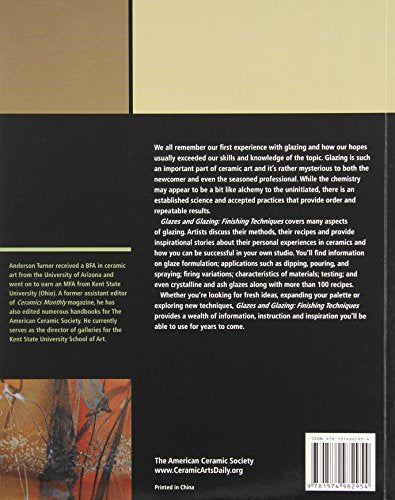 Glazes and Glazing: Finishing Techniques (Ceramic Arts Handbook Series),Used