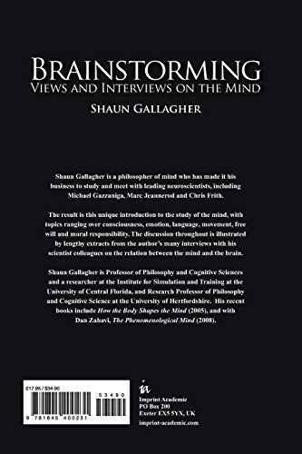 Brainstorming: Views And Interviews On The Mind