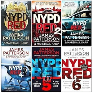NYPD Red Series (16) Collection 6 Books Set By James Patterson