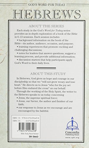 God's Word for Today: Hebrews: The Fulfillment of Faith,Used