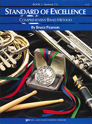 W22TC  Standard of Excellence Book 2 Baritone T.C. (Standard of Excellence  Comprehensive Band Method),Used