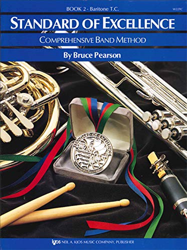 W22TC  Standard of Excellence Book 2 Baritone T.C. (Standard of Excellence  Comprehensive Band Method),Used