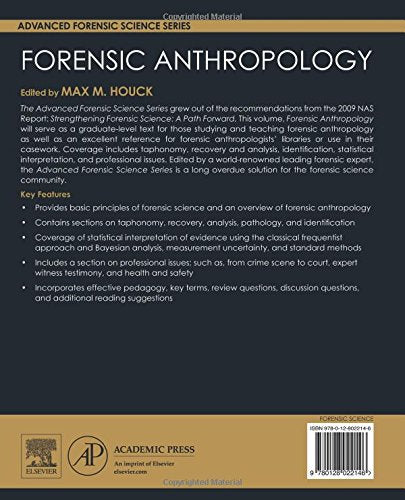 Forensic Anthropology (Advanced Forensic Science Series),Used