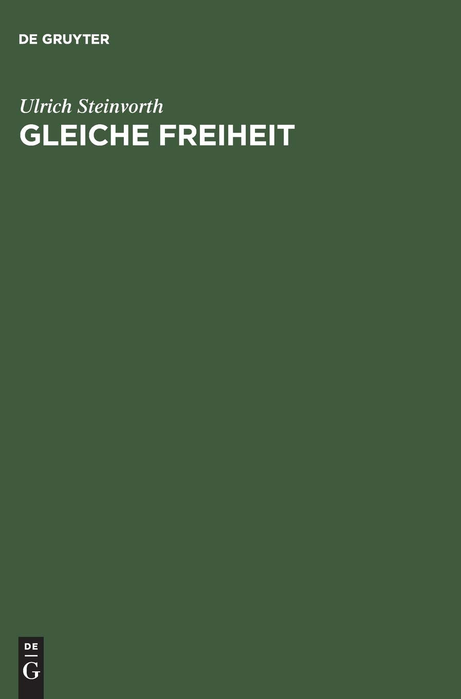 Gleiche Freiheit (German Edition),Used