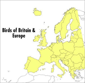 A Field Guide to the Birds of Britain and Europe-Used