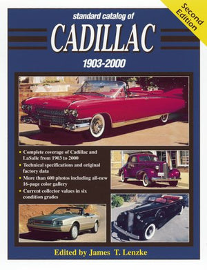 Standard Catalog of Cadillac, 19032000,New