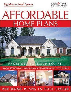 Affordable Home Plans: Big Ideas for Samll Spaces,Used