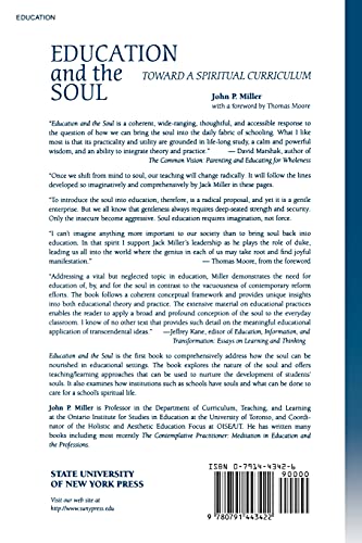 Education and the Soul: Toward a Spiritual Curriculum,Used