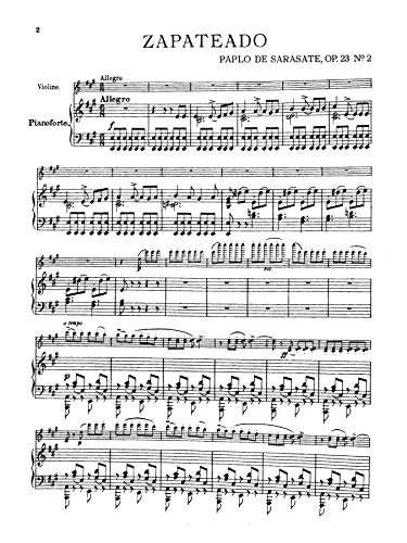 Spanish Dance, Op. 23, No. 2 (Zapateado) (Kalmus Edition),Used