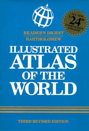 Reader's digest/bartholomew illustrated atlas of the world,Used