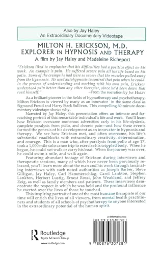 Jay Haley On Milton H. Erickson,Used