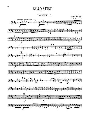 Sixteen Easy String Quartets, K. 155, 156, 157, 158, 159, 160, 168, 169, 170, 171,172, 173, 285, 298, 370, 546: Part(s) (Kalmus ,Used