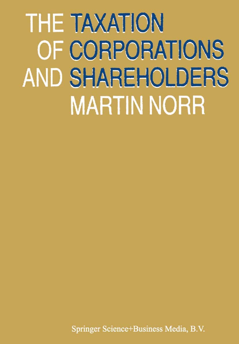 The Taxation Of Corporations And Shareholders,Used