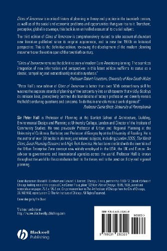 Cities of Tomorrow: An Intellectual History of Urban Planning and Design in the Twentieth Century,New