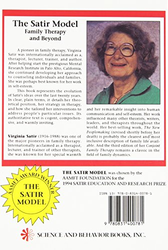 The Satir Model: Family Therapy and Beyond,New
