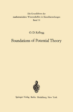 Foundations of Potential Theory (Grundlehren der mathematischen Wissenschaften, 31),Used