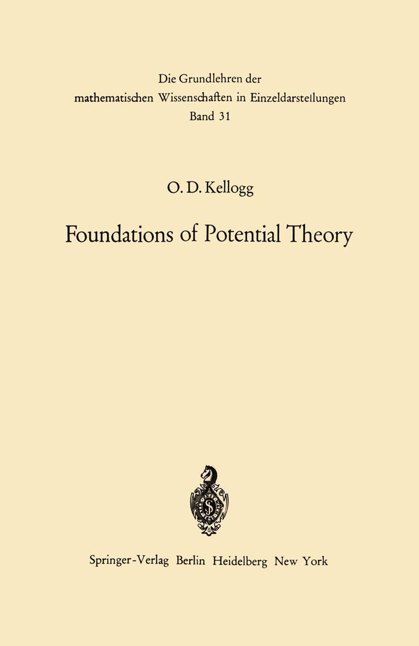 Foundations of Potential Theory (Grundlehren der mathematischen Wissenschaften, 31),Used