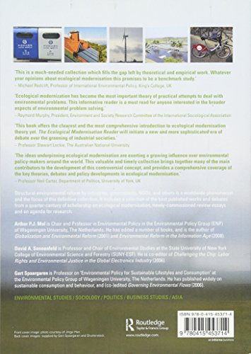 The Ecological Modernisation Reader: Environmental Reform In Theory And Practice,New