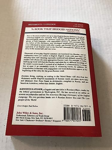 EnglishRussian, RussianEnglish Dictionary,New