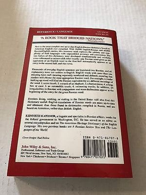 EnglishRussian, RussianEnglish Dictionary,Used