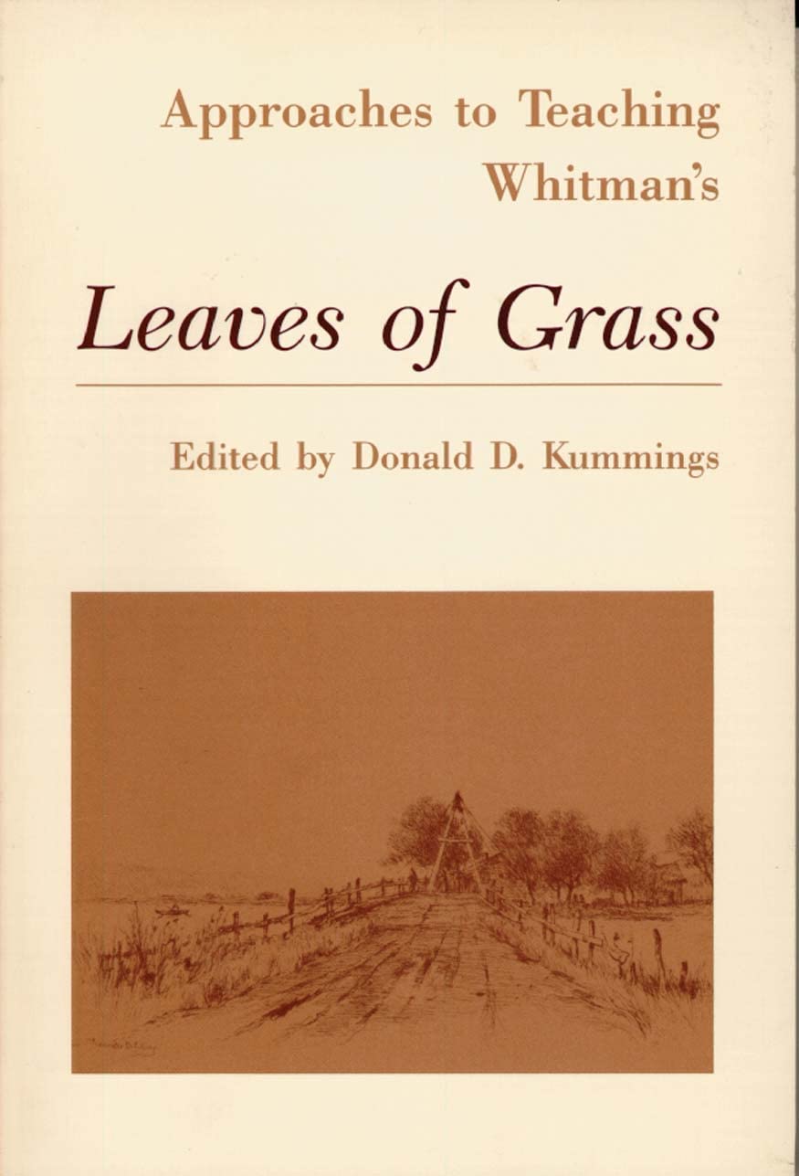 Approaches to Teaching Whitman's Leaves of Grass (Approaches to Teaching World Literature),Used