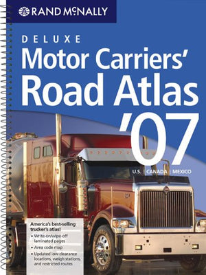 2007 Deluxe Motor Carriers (Rand Mcnally Motor Carriers' Road Atlas Deluxe Edition),Used