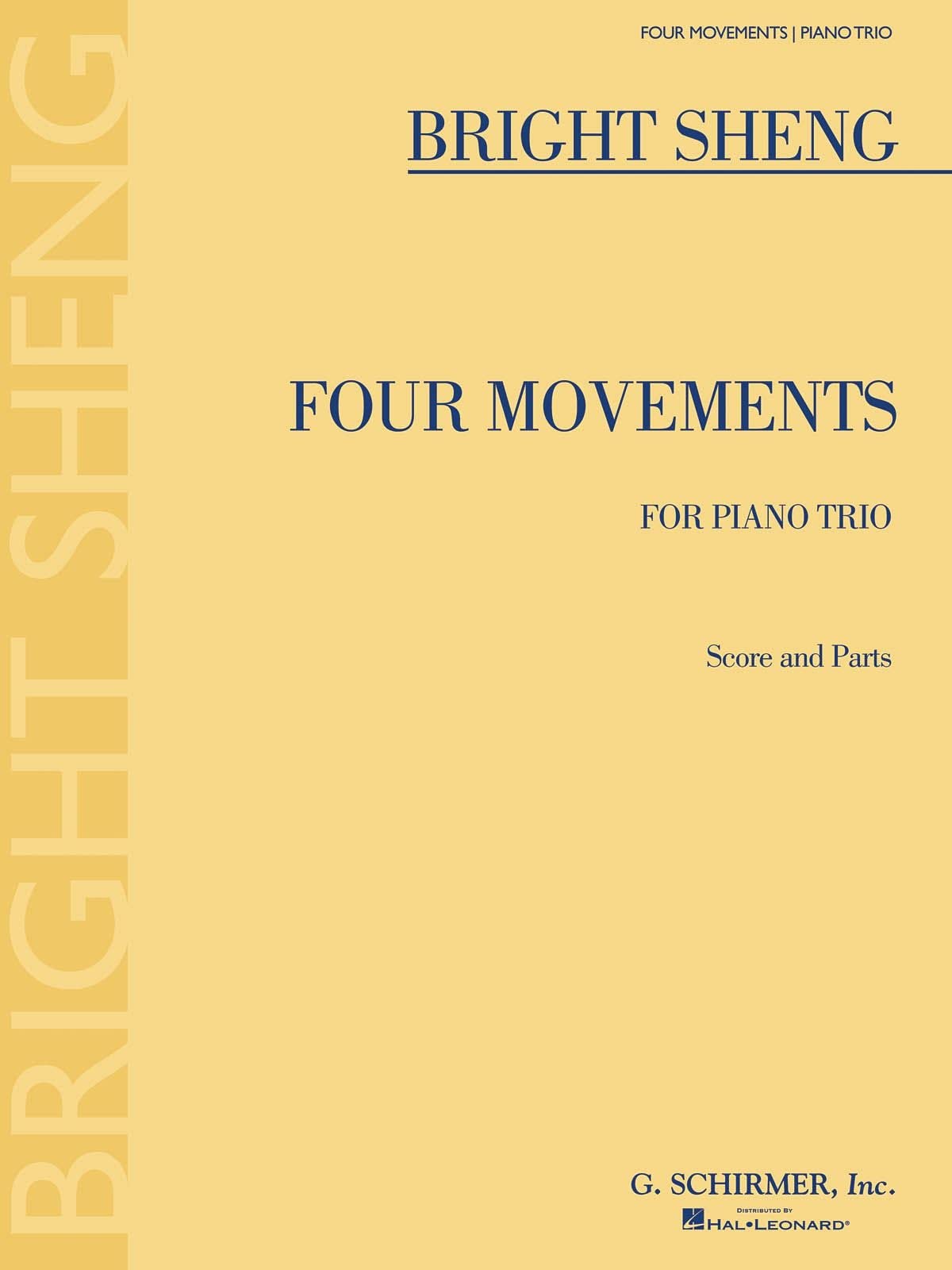 Four Movements for Piano Trio: Score & Parts,Used