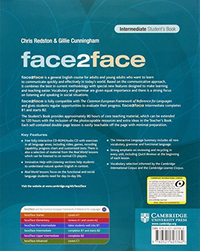 Face2face Intermediate Student's Book,Used