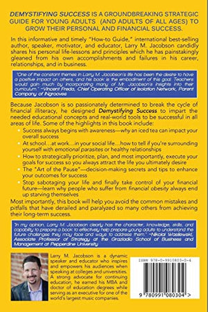 Demystifying Success: Success Tools and Secrets They Don't Teach You in High School,Used