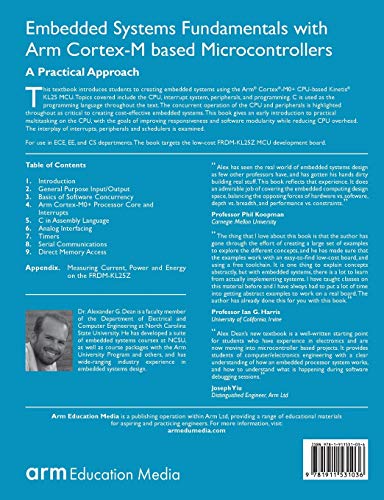 Embedded Systems Fundamentals with ARM CortexM based Microcontrollers: A Practical Approach FRDMKL25Z Edition,Used