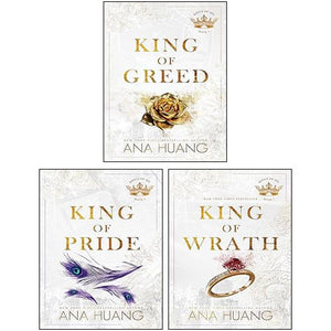 Kings of Sin Series 3 Books Collection Set By Ana Huang (King of Wrath, King of Pride, King of Greed)
