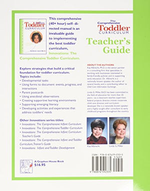 The Comprehensive Toddler Curriculum, A SelfDirected Teacher's Guide (Innovations),Used