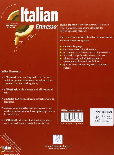 Italian Espresso: Textbook 2 (Italian Edition),Used
