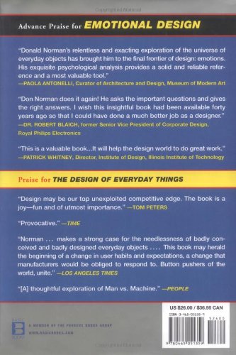 Emotional Design: Why We Love (or Hate) Everyday Things-Used