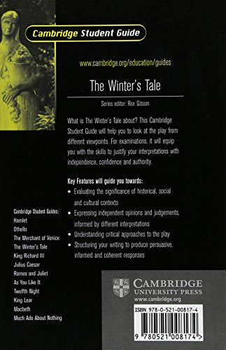 Cambridge Student Guide to The Winter's Tale (Cambridge Student Guides),Used