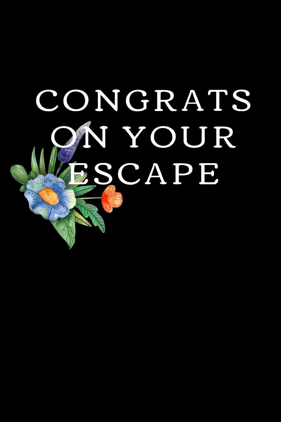 Congrats On Your Escape: Funny Good Bye & Appreciation Gift for a Leaving Colleague Farewell Gift for Great Boss or Friend Parti,Used