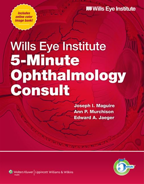 Wills Eye Institute 5Minute Ophthalmology Consult (The 5Minute Consult Series),Used