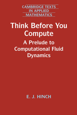 Think Before You Compute (Cambridge Texts in Applied Mathematics, Series Number 61),Used