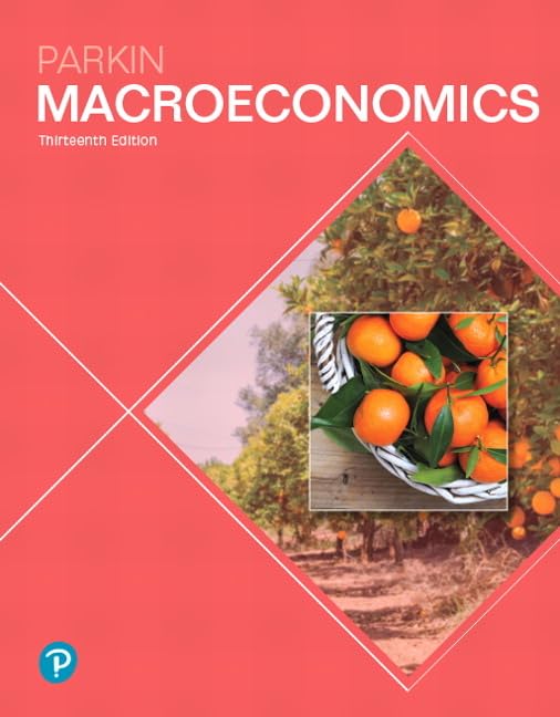 Macroeconomics (Pearson Series In Economics)