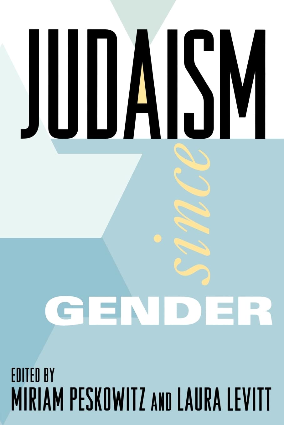 Judaism Since Gender,New