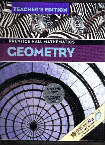 Geometry Teacher'S Edition (Prentice Hall Mathematics),New