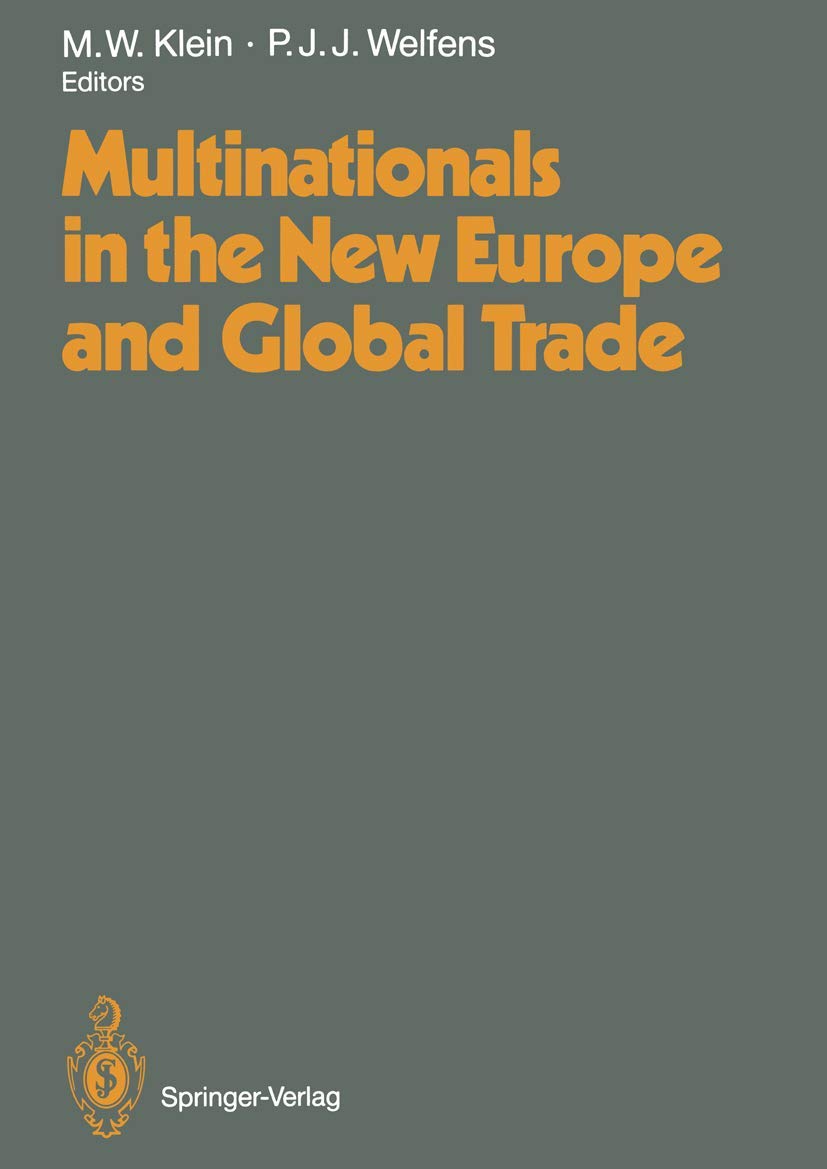 Multinationals in the New Europe and Global Trade,Used