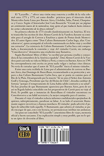 El Lazarillo de Ciegos Caminantes (Spanish Edition),New