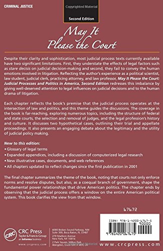 May It Please the Court: Judicial Processes and Politics in America, Second Edition,Used