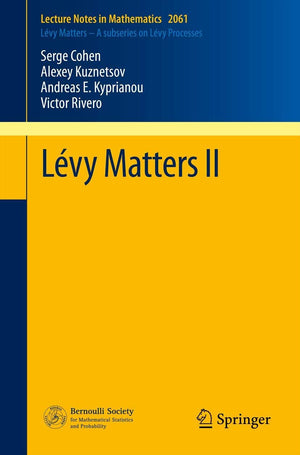 Lvy Matters II: Recent Progress in Theory and Applications: Fractional Lvy Fields, and Scale Functions,Used