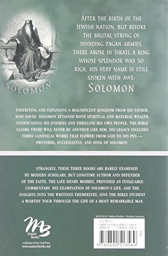 The Remarkable Wisdom of Solomon,New