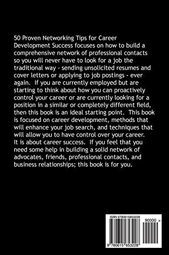 50 Proven Networking Tips for Career Development Success,Used